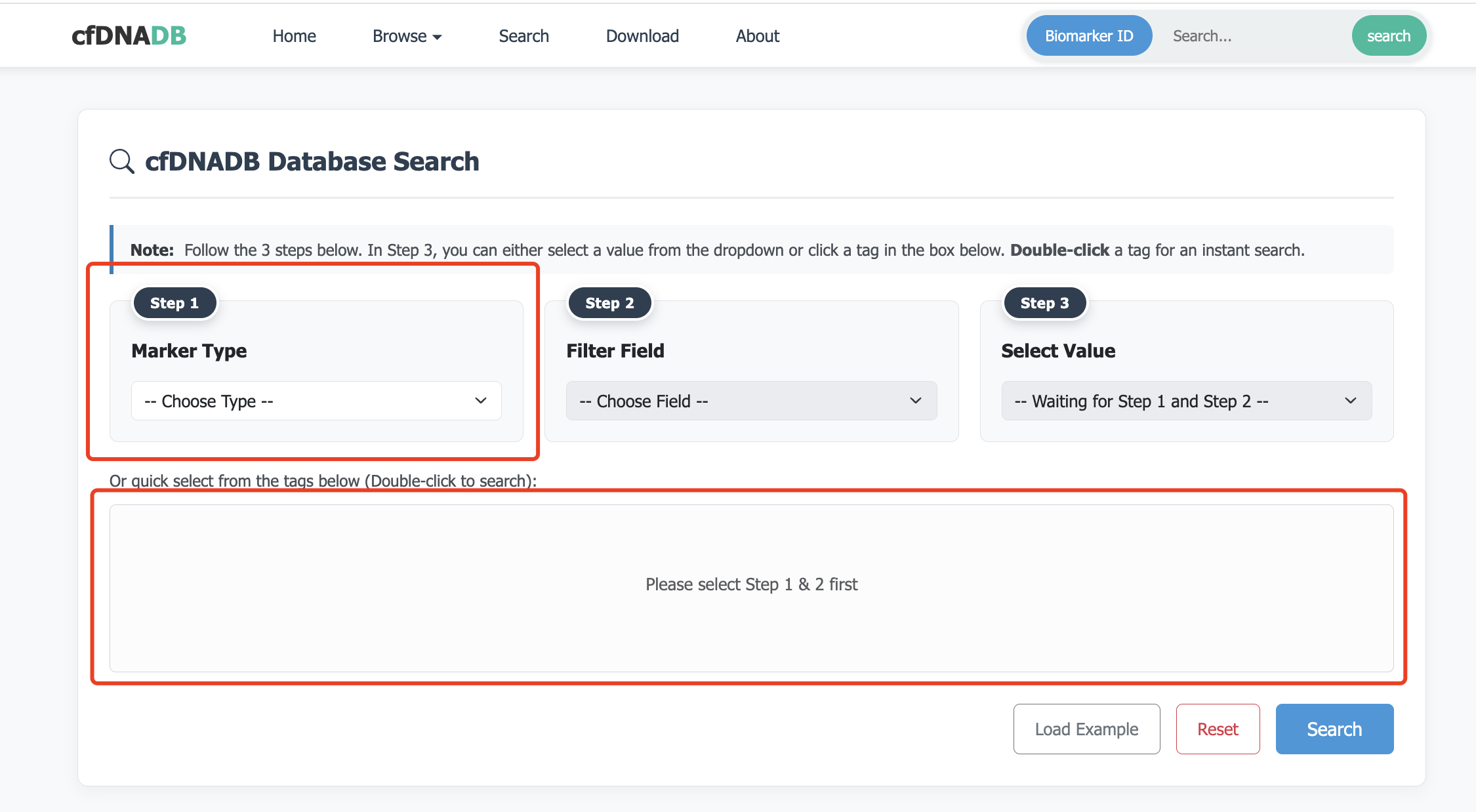Step by step Search